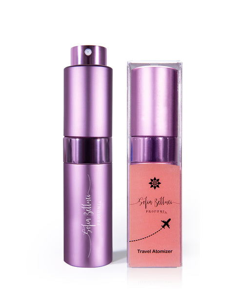 Pink Travel Atomizer by Sofia Belluci